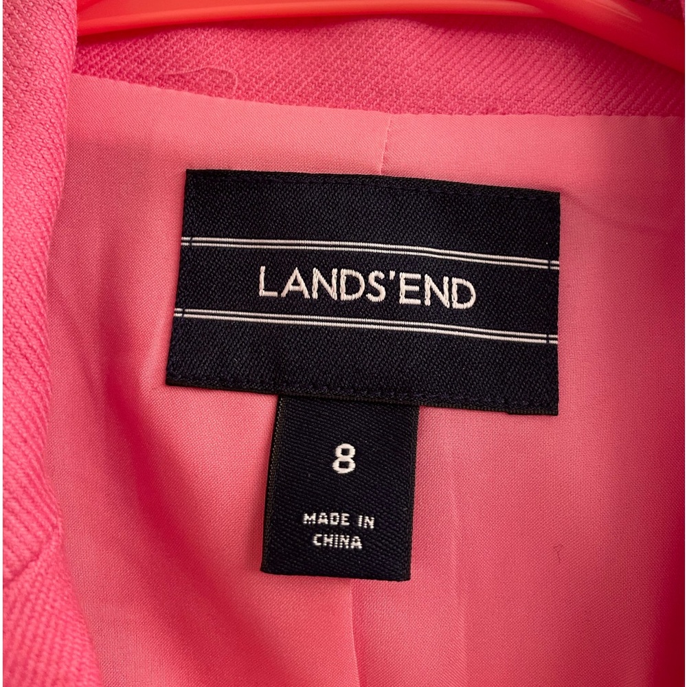 Lands End women’s size 8 pink blazer
